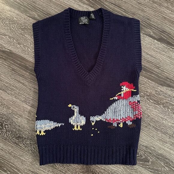 Oak Bluff Sweaters - Oak Bluff Vintage Duck Sweater Vest